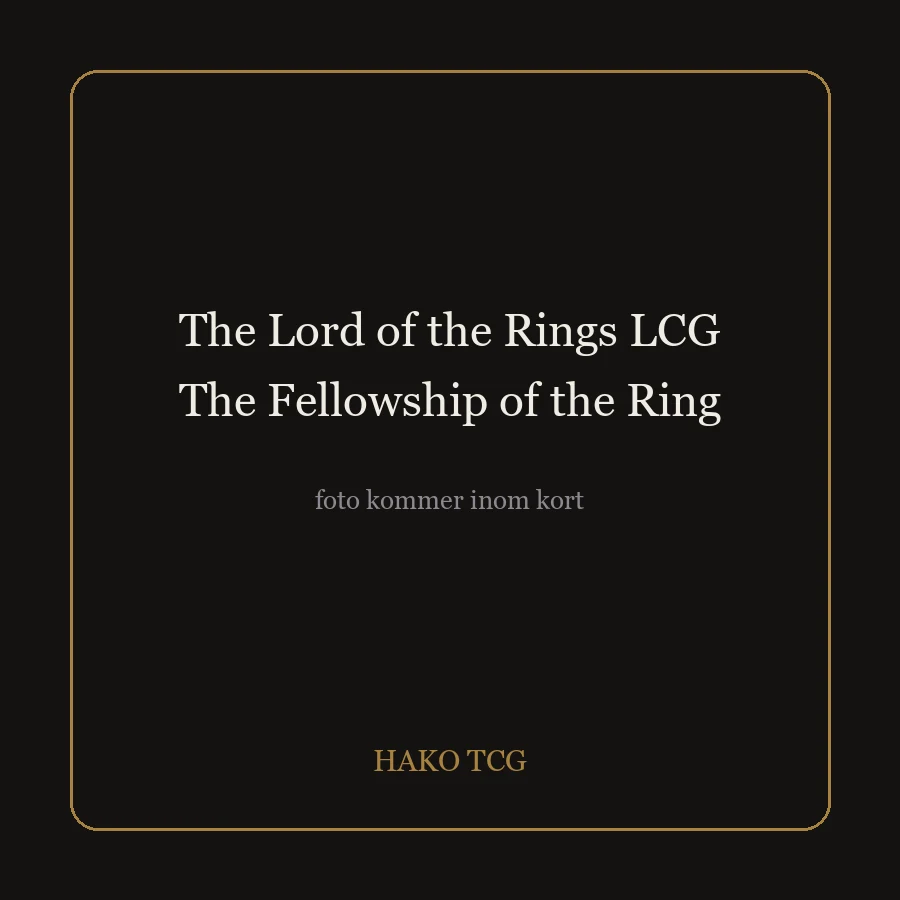 The Fellowship of the Ring, Saga Expansion
